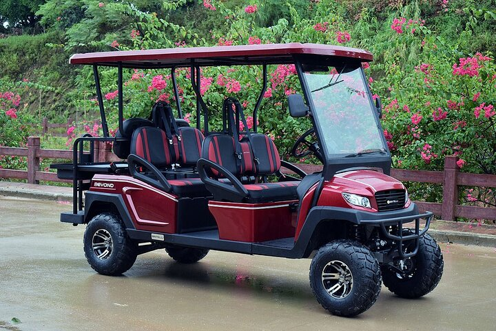 2023 Street Legal Luxury Lifted 6 Passenger Golf Cart